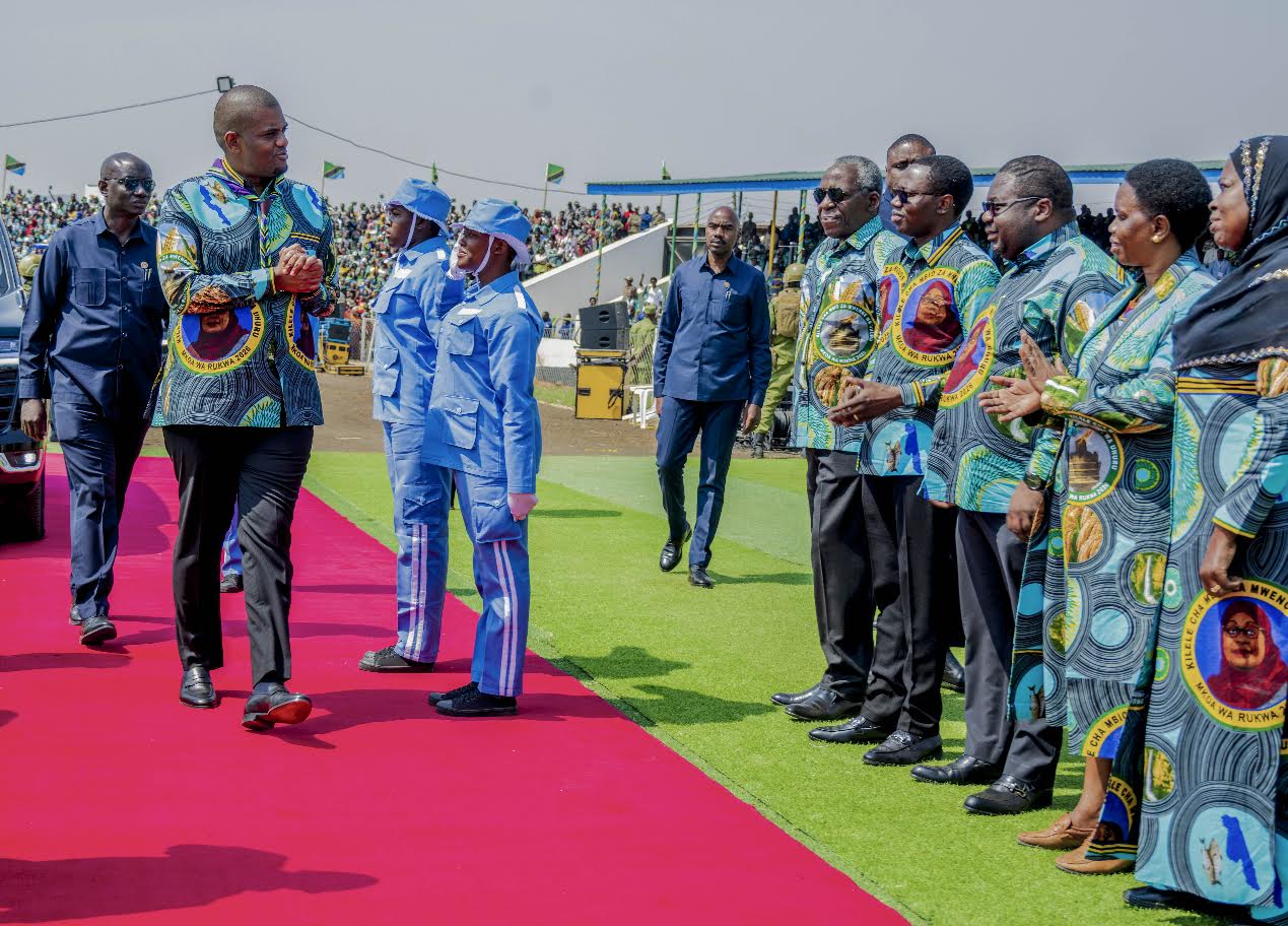 Makamu wa Rais akiwasili kuhitimisha mbio za Mwenge wa Uhuru Kitaifa 2026